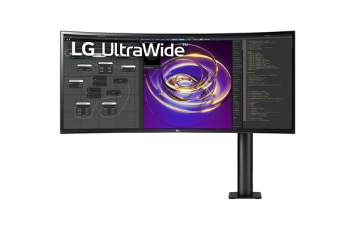LG 34WP88CN-B монитор для ПК 86,4 cm (34") 3440 x 1440 пикселей UltraWide Quad HD Черный