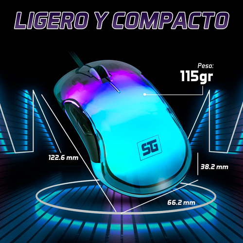 Mouse Gaming VORAGO MO-505