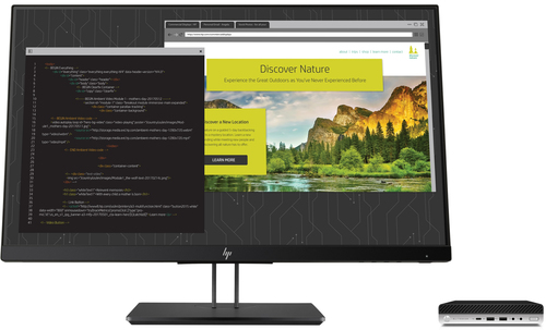 HP 800 G3 + Z24nf G2