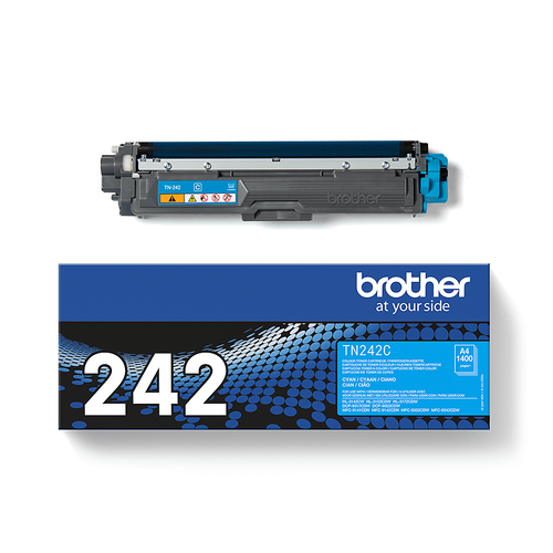 Brother TN-242C – Toner ciano originale