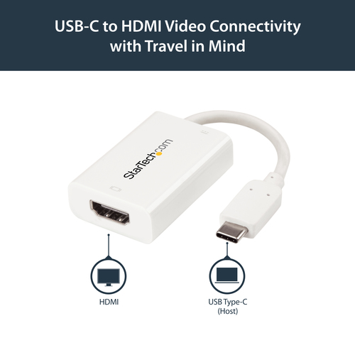 StarTech.com USB C to HDMI 2.0 Adapter with Power Delivery - 4K – image 7