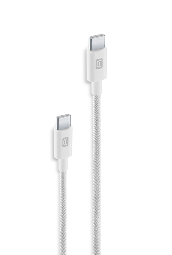 Cellularline 8018080480072 USB кабель USB 2.0 2,5 m USB C 60 W Белый