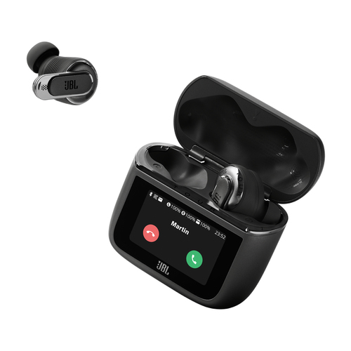 Jbl Tour Pro 3 Wireless Bluetooth Noise-Cancelling Earbuds - Black - image 4