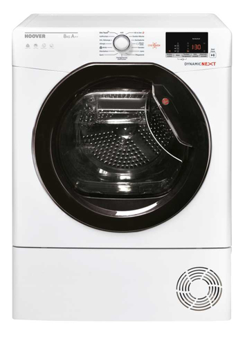 Hoover GDX H8A2DKEX-84/ сушилка для белья Отдельно стоящий Фронтальная загрузка 8 kg Белый