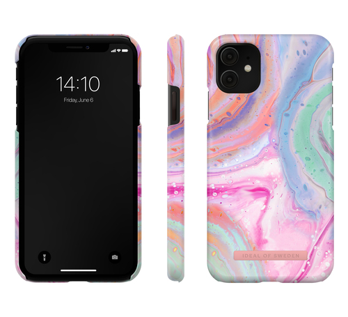 iDeal of Sweden Printed Case iPhone 11 / XR Pastel Marble – image 2