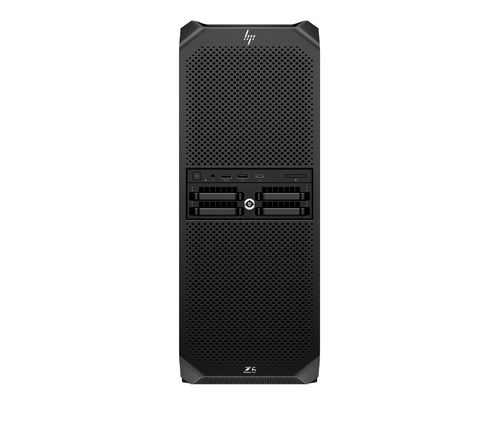 HP Z6 G5 A AMD Ryzen Threadripper PRO PRO 9955WX 64 GB DDR5-SDRAM 1 TB SSD Windows 11 Pro Tower Arbetsstation AI Workstation Svart