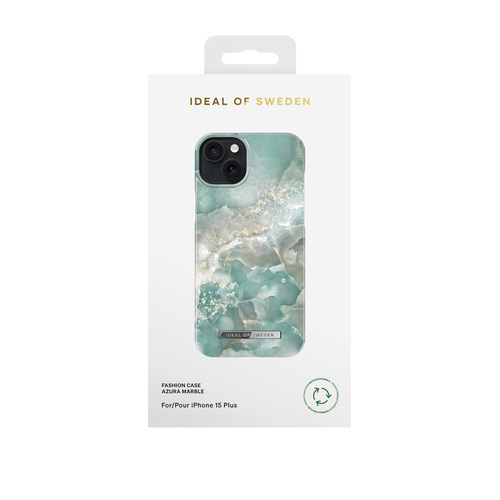 iDeal of Sweden Printed Case iPhone 15 Plus Azura Marble – image 2