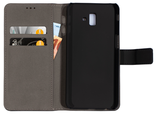 Mobiparts 2 in 1 Premium Wallet Case Samsung Galaxy J6 Plus (2018) Black – image 2