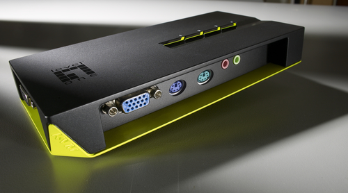 LevelOne 4-Port KVM Switch, PS/2, Audio – image 2