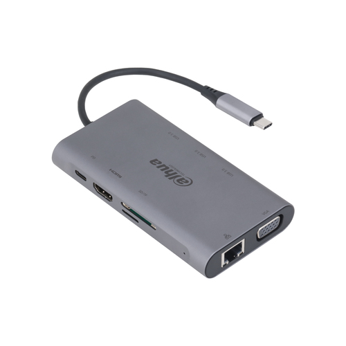 Dahua Technology 9 in 1 USB 3.1 Type-C to USB 3.0 + HDMI + RJ45 + VGA + SD/TF +PD Docking Station – image 3