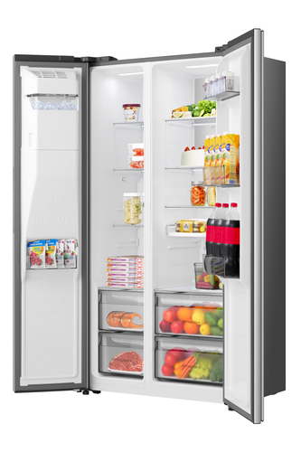 Hisense RS5P528SPIC PureFlat American Side By Side - Silver - C Rated – image 8