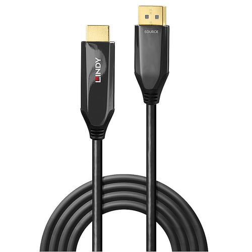 LINDY DisplayPort an HDMI 8K60 Adapterkabel aktiv 1m, afbeelding 2