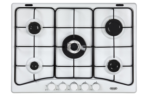 De’Longhi FFB 57 ASV варочная поверхность Белый Встроенный 68 cm Газовый 5 зона(ы)