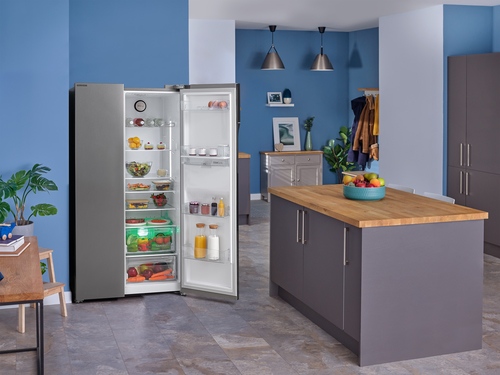 Beko ASD234FVPX Freestanding American Style Fridge Freeze with HarvestFresh™ – image 6