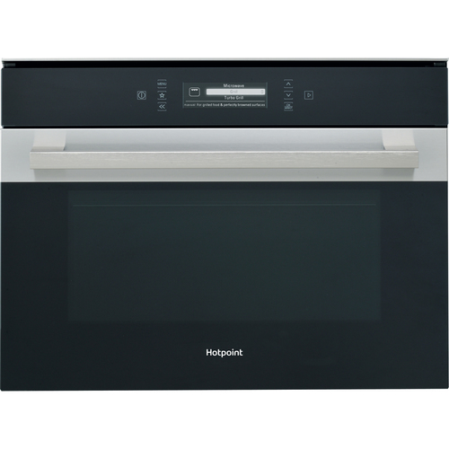 Hotpoint MP996IXH microwave Black, Stainless steel Combination microwave Built-in – image 1