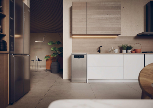 Haier I-Pro Shine Series 5 XF1C3TB1FX-80 Wifi Connected Slimline Dishwasher - Silver - C Rated, Silver - image 8
