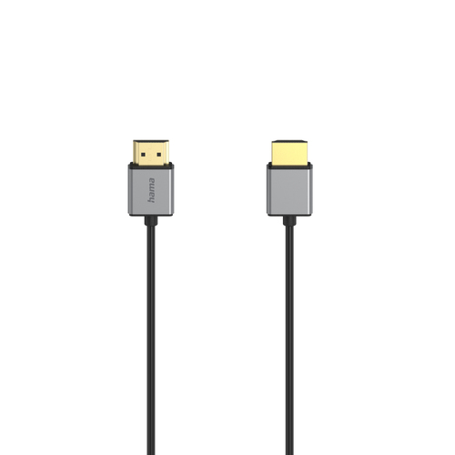 Hama 00205449 HDMI кабель 1,5 m HDMI Тип A (Стандарт) Черный, Серый
