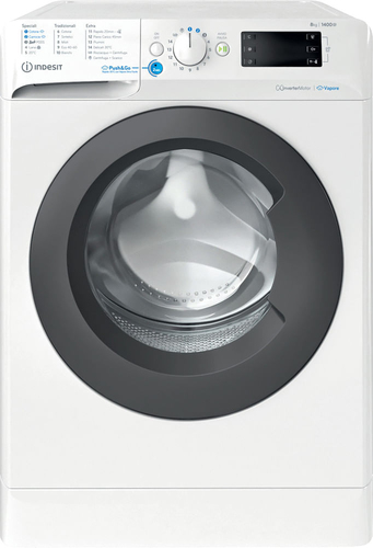 Indesit BWE 81496X WKV IT стиральная машина Фронтальная загрузка 8 kg 1351 RPM Белый