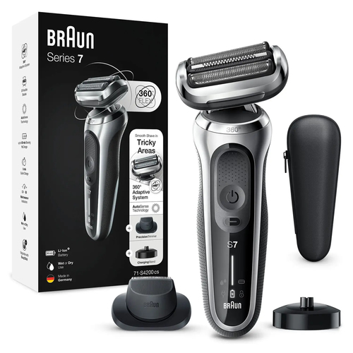 Braun Series 7 71-S4200cs Сеточная бритва Триммер Черный
