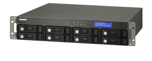 QNAP TS-859U-RP+, 4x 3 TB