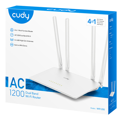 Cudy AC1200 Wi-Fi Router, afbeelding 5