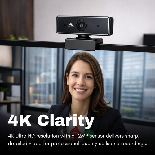 Origin Storage USB Webcam 4K Full HD – image 2