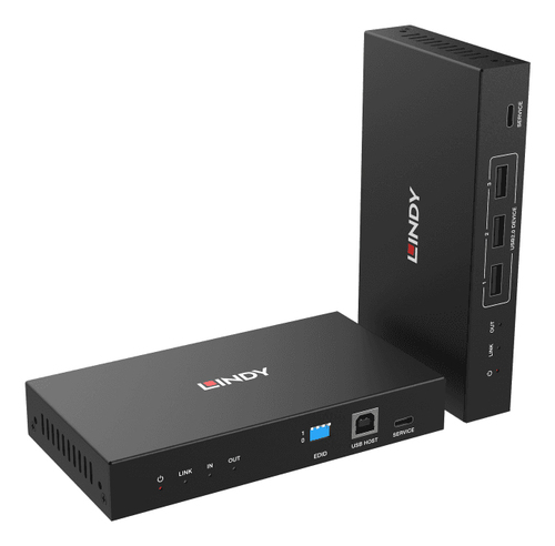 Lindy 39366 KVM-extender Zender en ontvanger