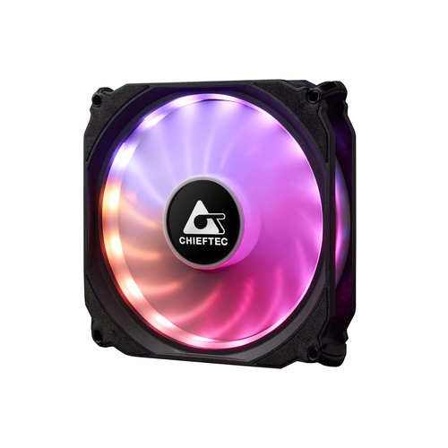 Chieftec CF-3012-RGB computer cooling system Computer case Fan – image 2