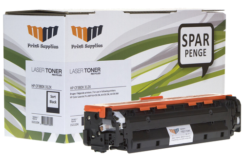 MM Black Laser Toner HP 312X / CF380X – image 1