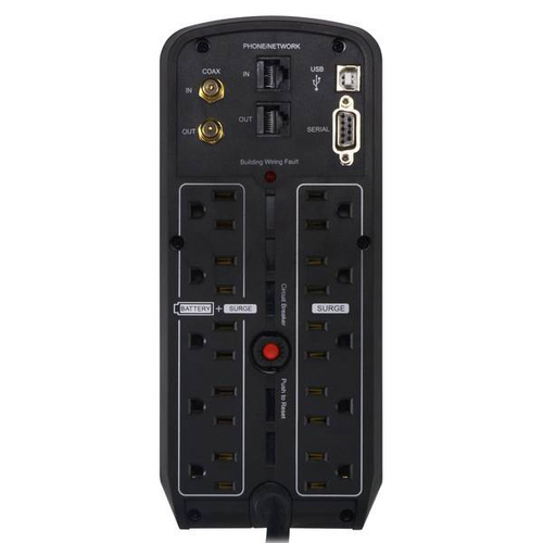 CyberPower CP1000PFCLCD sistema de alimentación ininterrumpida (UPS) Línea interactiva 1 kVA 600 W 10 salidas AC imagen 4