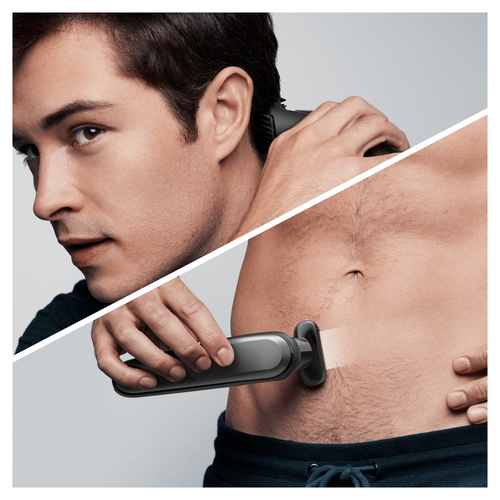 Braun All-in-one trimmer MGK7221, 10-in-1 trimmer, 8 attachments and Gillette Fusion5 ProGlide razor – image 3