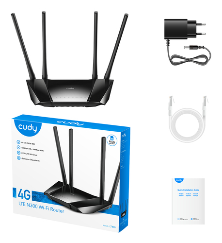 Cudy N300 Wi-Fi 4G LTE Cat4 Router, afbeelding 5