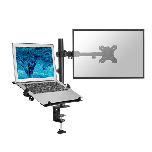 ACT AC8305 Monitorhalterung 1 Bildschirm mit Laptophalterung – Foto 3 von 6