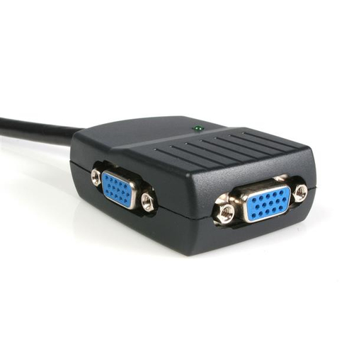 StarTech.com Duplicador Divisor de Vídeo VGA 2 puertos Compacto Alimentado por USB - Cable Splitter