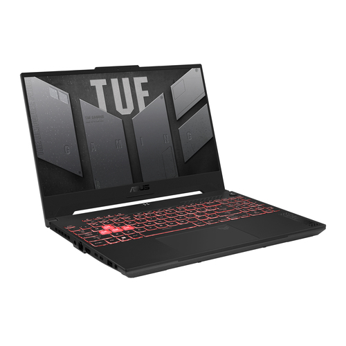 ASUS TUF Gaming A15 FA507NU-LP002W AMD Ryzen™ 7 7735HS Ноутбук 39,6 cm (15.6") Full HD 16 GB DDR5-SDRAM 512 GB Твердотельный накопитель (SSD) NVIDIA GeForce RTX 4050 Wi-Fi 6 (802.11ax) Windows 11 Home Серый