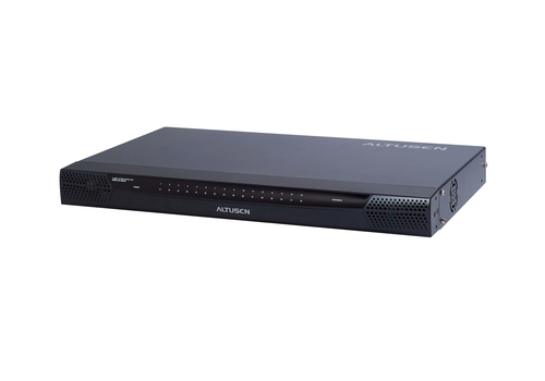 ATEN KM0432 KVM switch Rack mounting Black