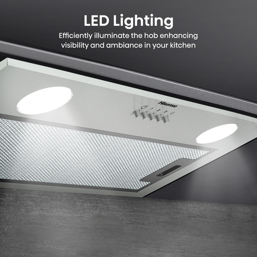 Hisense CH6BI12BXUK cooker hood Built-in Stainless steel 656 m³/h – image 8