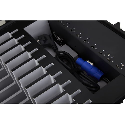 DEQSTER 10-744120 mobile device charger Tablet Black AC Fast charging Indoor, Outdoor – image 4
