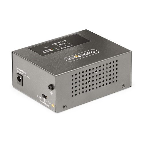 StarTech.com 4-Port Multi-Gigabit PoE++ Injector, 52.5G Ethernet (NBASE-T), PoEPoE+PoE++ (802.3af802.3at802.3bt), 160Watts Power Budget, WallDIN Rail, afbeelding 2