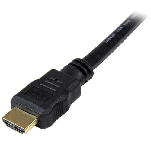 StarTech.com Cable HDMI de Alta Velocidad con Ethernet 4K de 2m (6ft) - Vídeo UHD de 4K a 30Hz - Cable HDMI 1.4 - para Monitores, Proyectores TV HDMI Ultra HD - Cable HDMI Negro imagen 2