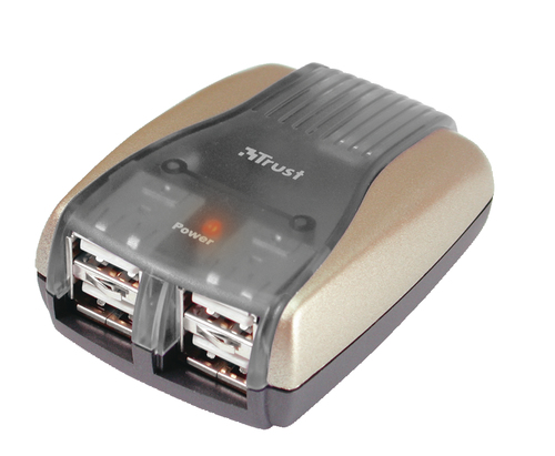 Trust 4 PORT COMPACT USB 2.0 POWER HUB