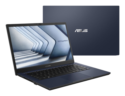 ASUS ExpertBook B1 B1402CBA-EB0822X Intel® Core™ i5 i5-1235U Ноутбук 35,6 cm (14") Full HD 16 GB DDR4-SDRAM 512 GB Твердотельный накопитель (SSD) Wi-Fi 6 (802.11ax) Windows 11 Pro Черный