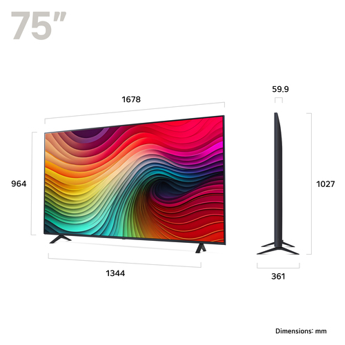 LG 75NANO81T6A.AEK TV – image 2