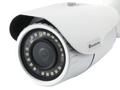 LevelOne HUBBLE Fixed IP Network Camera, H.265, 3-Megapixel, 802.3af PoE, IR LEDs, Indoor/Outdoor, Vandalproof – image 3