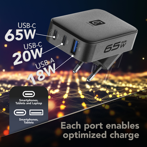 Cellularline CHARGER MULTIPORT POWER FOLD – image 3