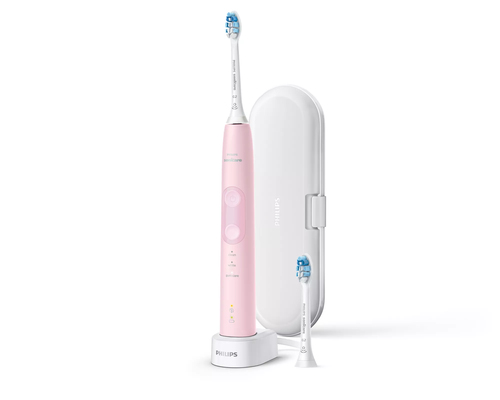 Philips HX6856/17 electric toothbrush Adult Sonic toothbrush Pink, White
