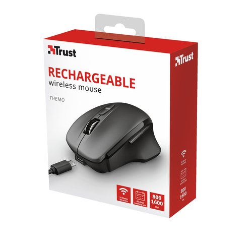 Trust Themo mouse Office Right-hand RF Wireless Optical 1600 DPI – image 5