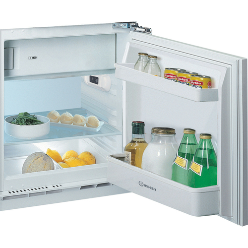 Indesit INBUF011 Integrated Under Counter 82cm Fridge - Fixed Door Hinge Kit - White - E Rated, White - image 3