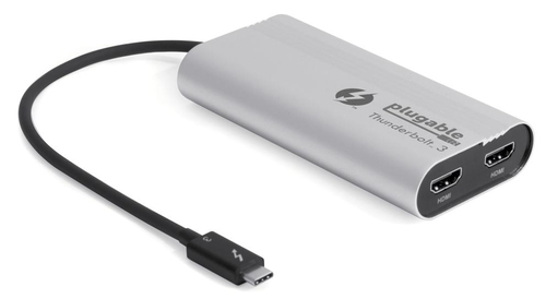 Plugable Technologies TBT3-HDMI2X-83 USB graphics adapter