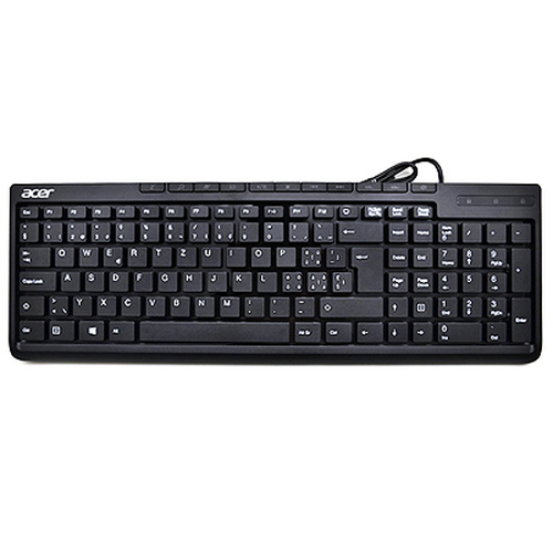 Acer KB.USB0B.333 keyboard USB QWERTY English Black